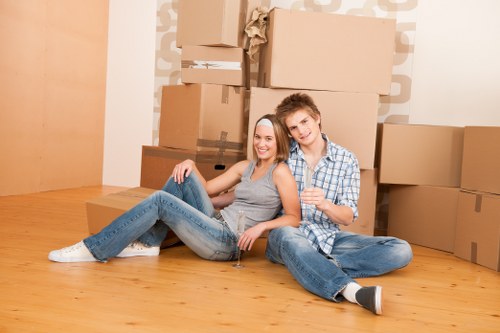 Removal van ready for a move in Nags Head