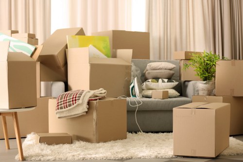 Packing and loading household furniture for a move in Nags Head