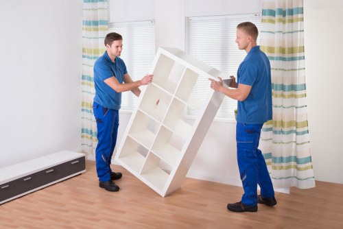 Careful loading of household items for removals in Nags Head